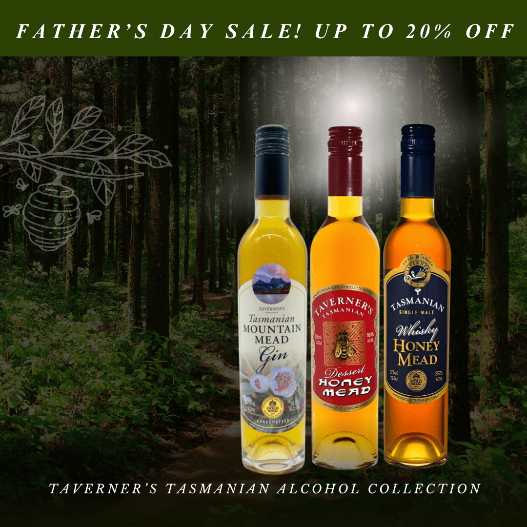 Father's Day Promotion Taverner's Tasmanian Alcohol Collection